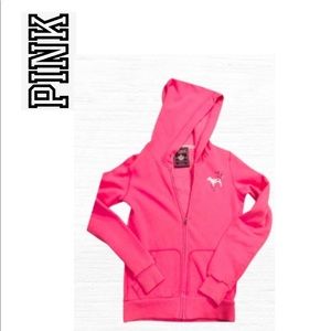 VS Pink Full Zip Hoodie